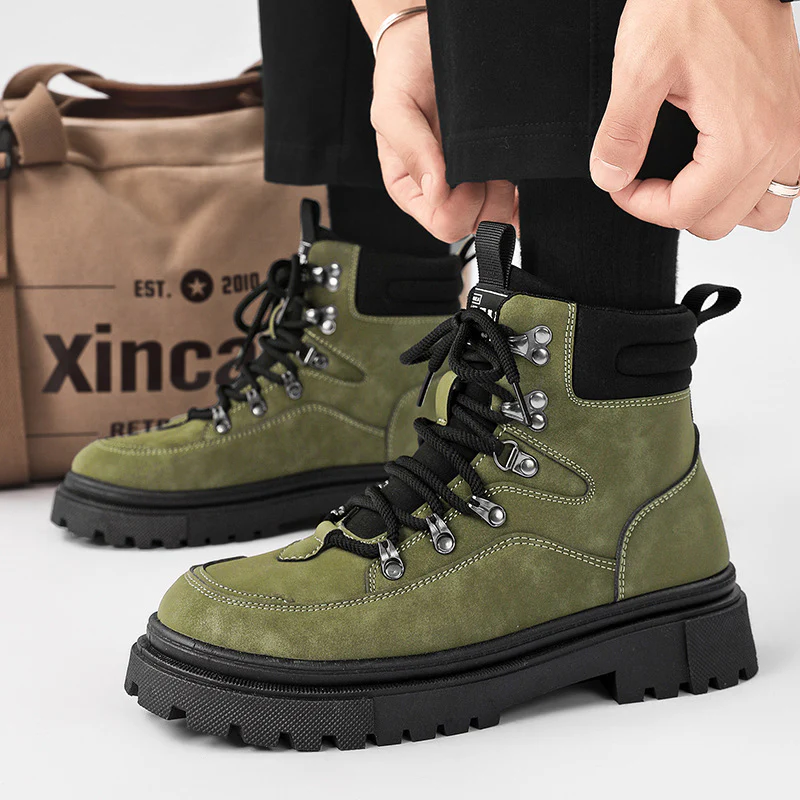 Damen robuste Winterstiefel mit rutschfester Profilsohle und atmungsaktivem Obermaterial Heidi Mode - Image 2