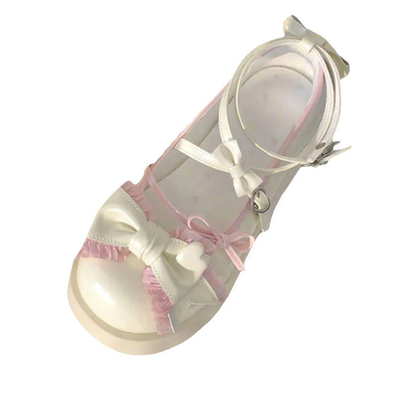Damen Romantische und verspielte Schnürsandalen mit Schleifen-Details Heidi Mode - Image 5
