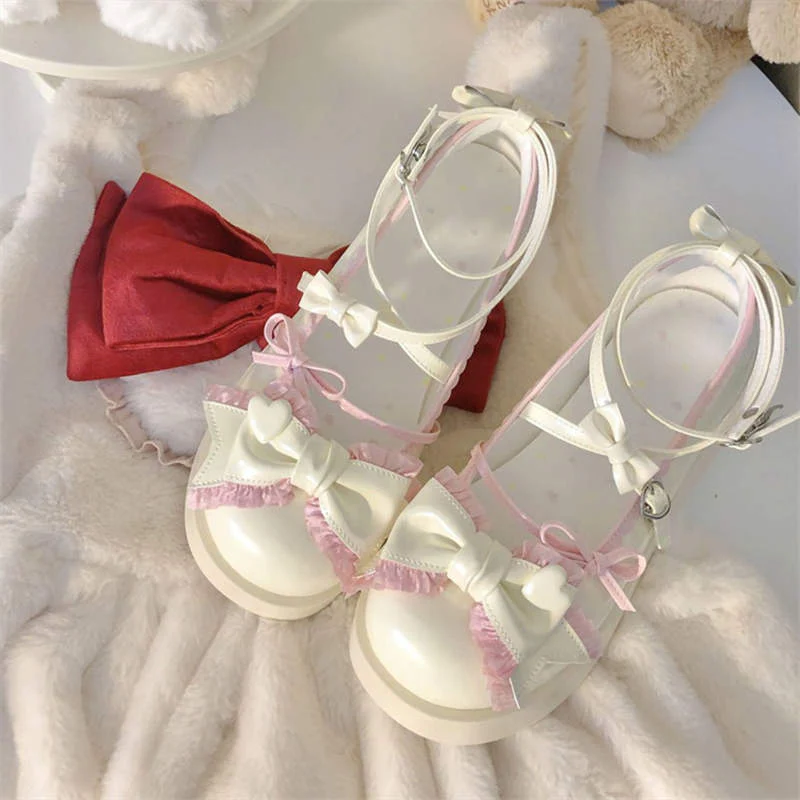 Damen Romantische und verspielte Schnürsandalen mit Schleifen-Details Heidi Mode - Image 6