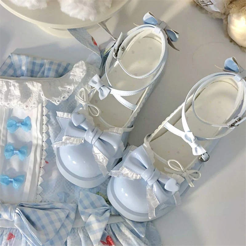Damen Romantische und verspielte Schnürsandalen mit Schleifen-Details Heidi Mode - Image 7