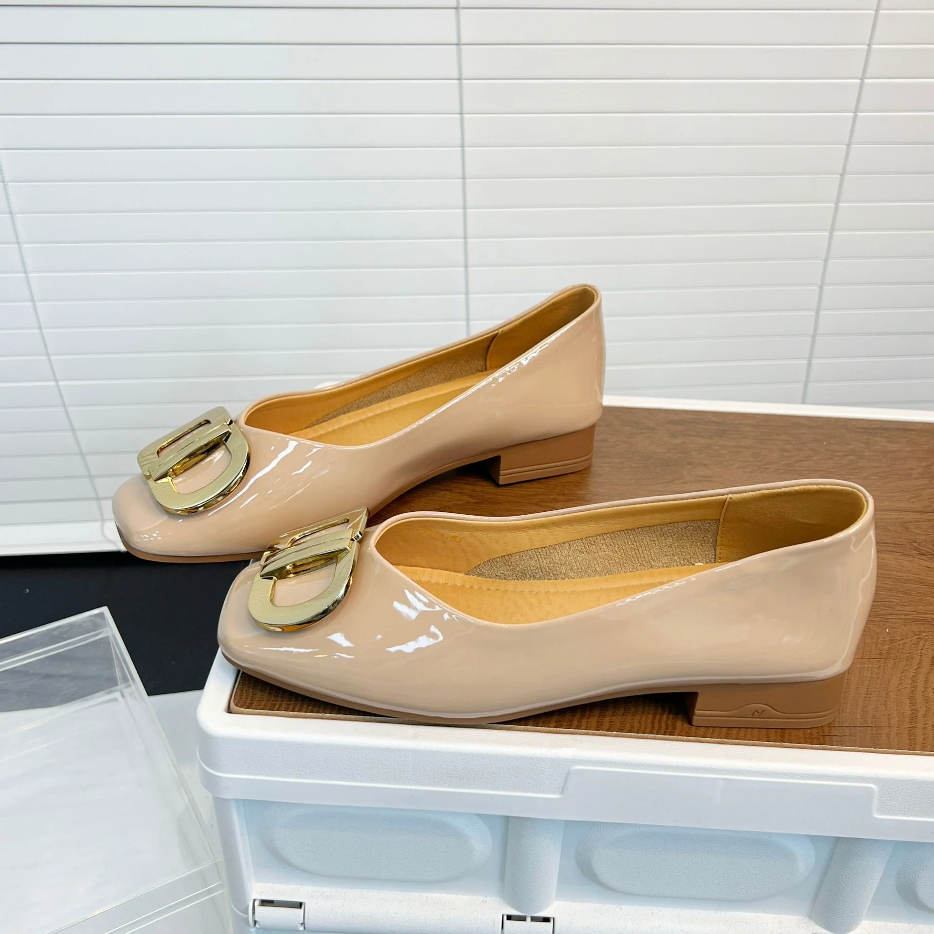Damen schicke Ballerinas mit modischem Schmuck Heidi Mode - Image 2