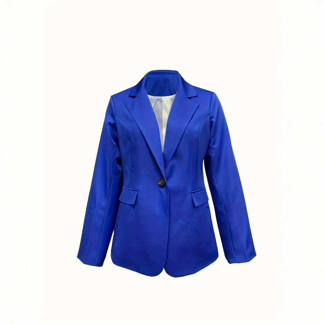 Damen Schicker Blazer mit Schmalem Schnitt und Modernen Taschen Heidi-Mode - Image 5