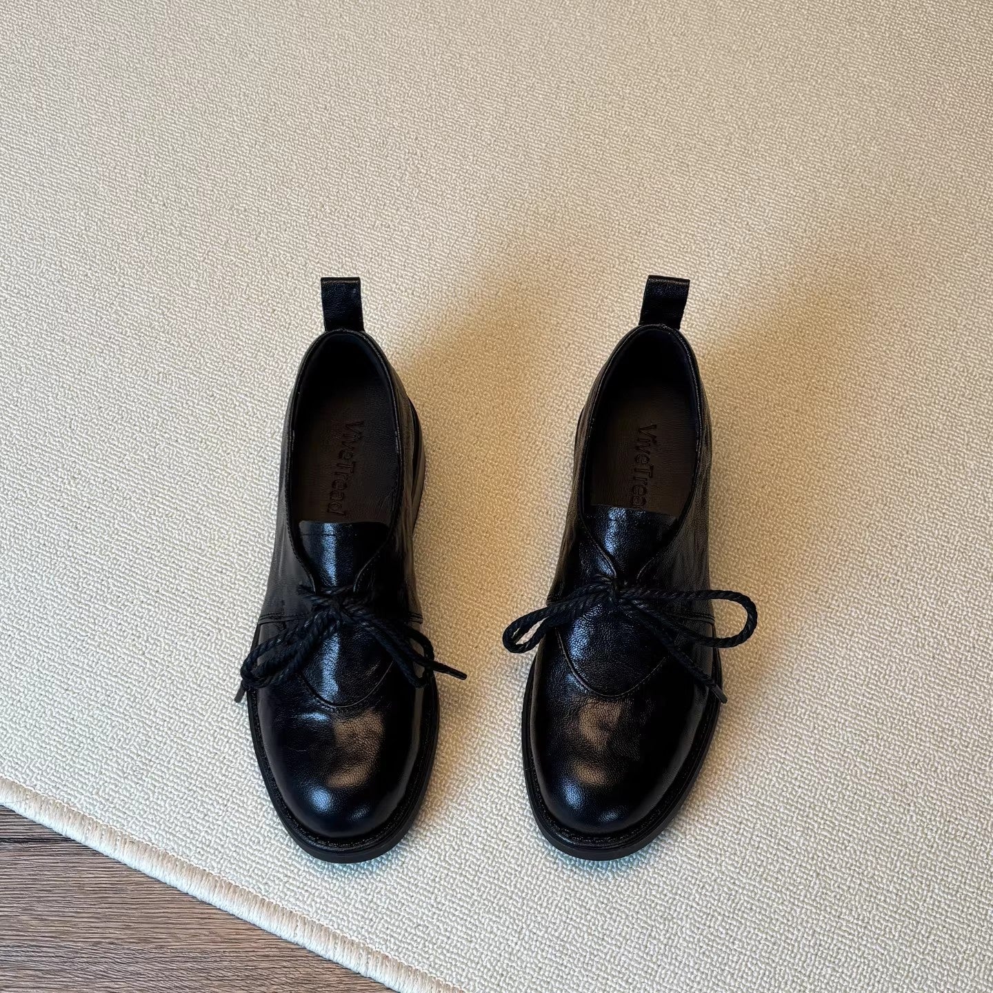 Damen Schnürschuhe aus hochwertigem Leder mit modischem Detail und Komfortsohle Heidi Mode - Image 4
