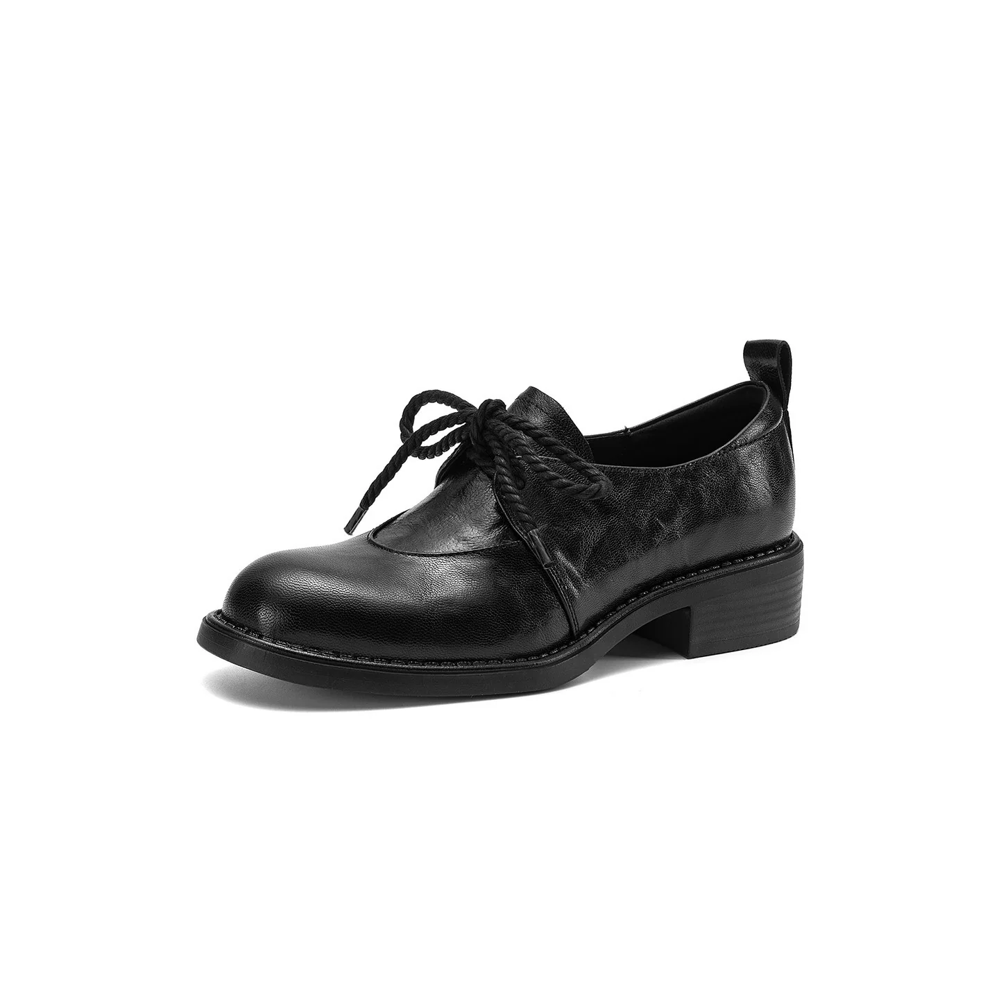 Damen Schnürschuhe aus hochwertigem Leder mit modischem Detail und Komfortsohle Heidi Mode - Image 6