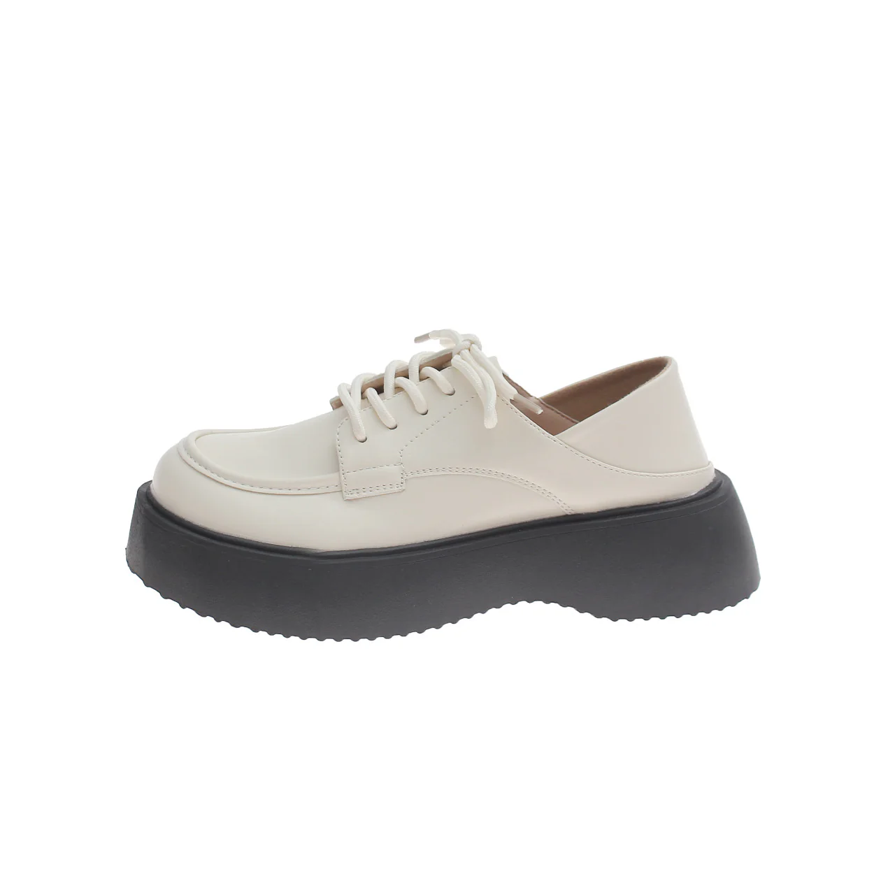 Damen Schnürschuhe mit modischem Plateau und edlem Obermaterial Heidi Mode - Image 5