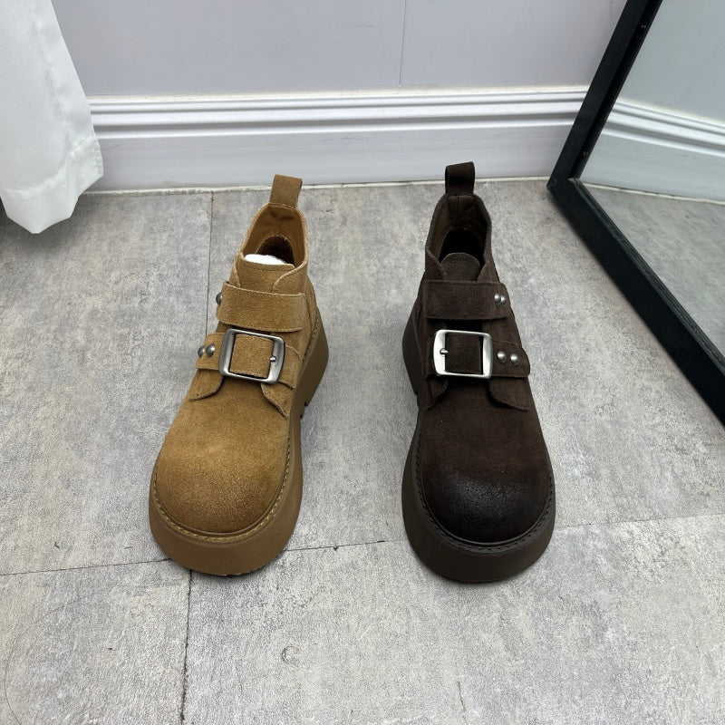Damen Schnürschuhe mit robustem Profil und modischem Obermaterial Heidi Mode - Image 4