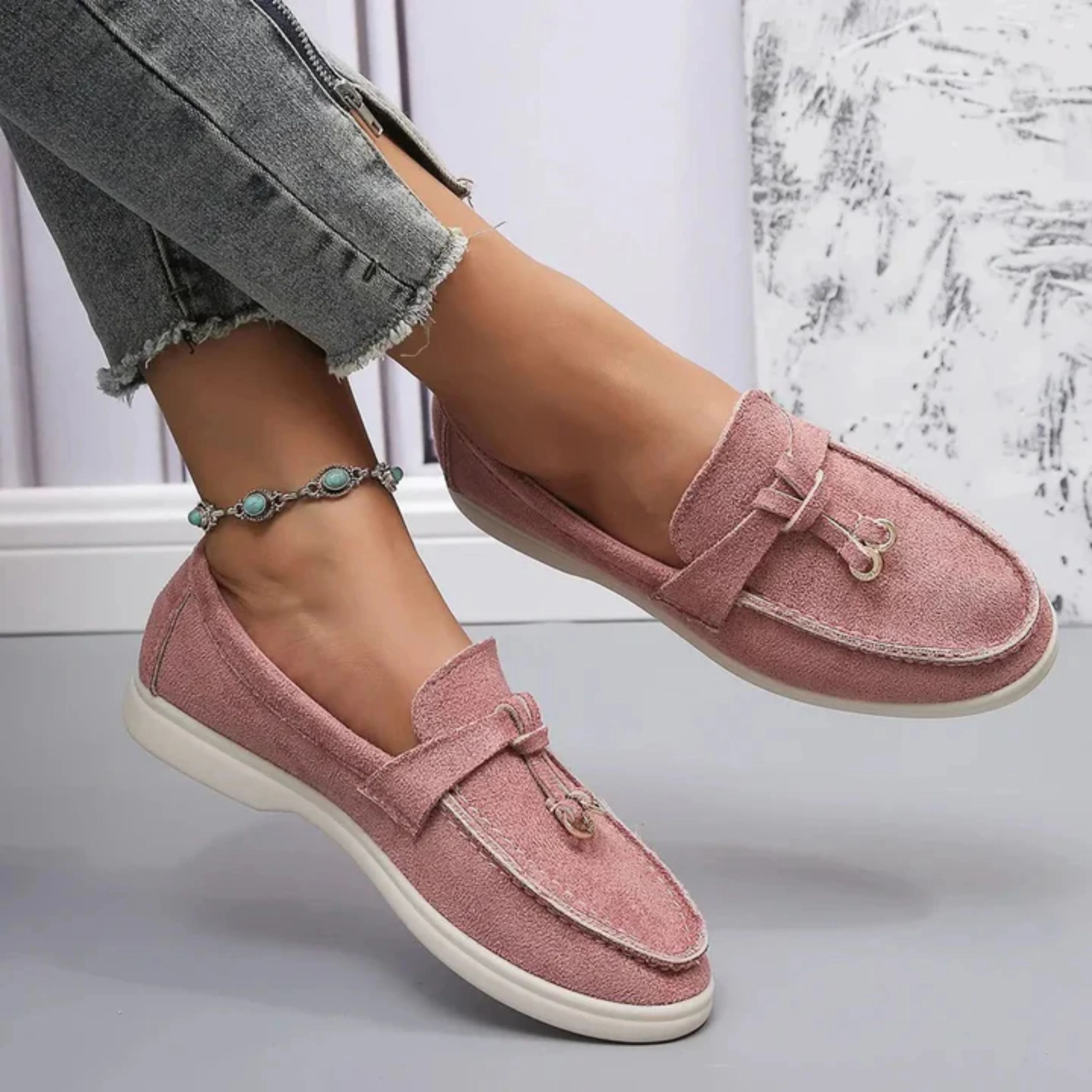 Damen Schuhe | Slipper | Bequem | Wildleder Damen Schuhe | Damen Schuhe Heidi Mode - Image 3