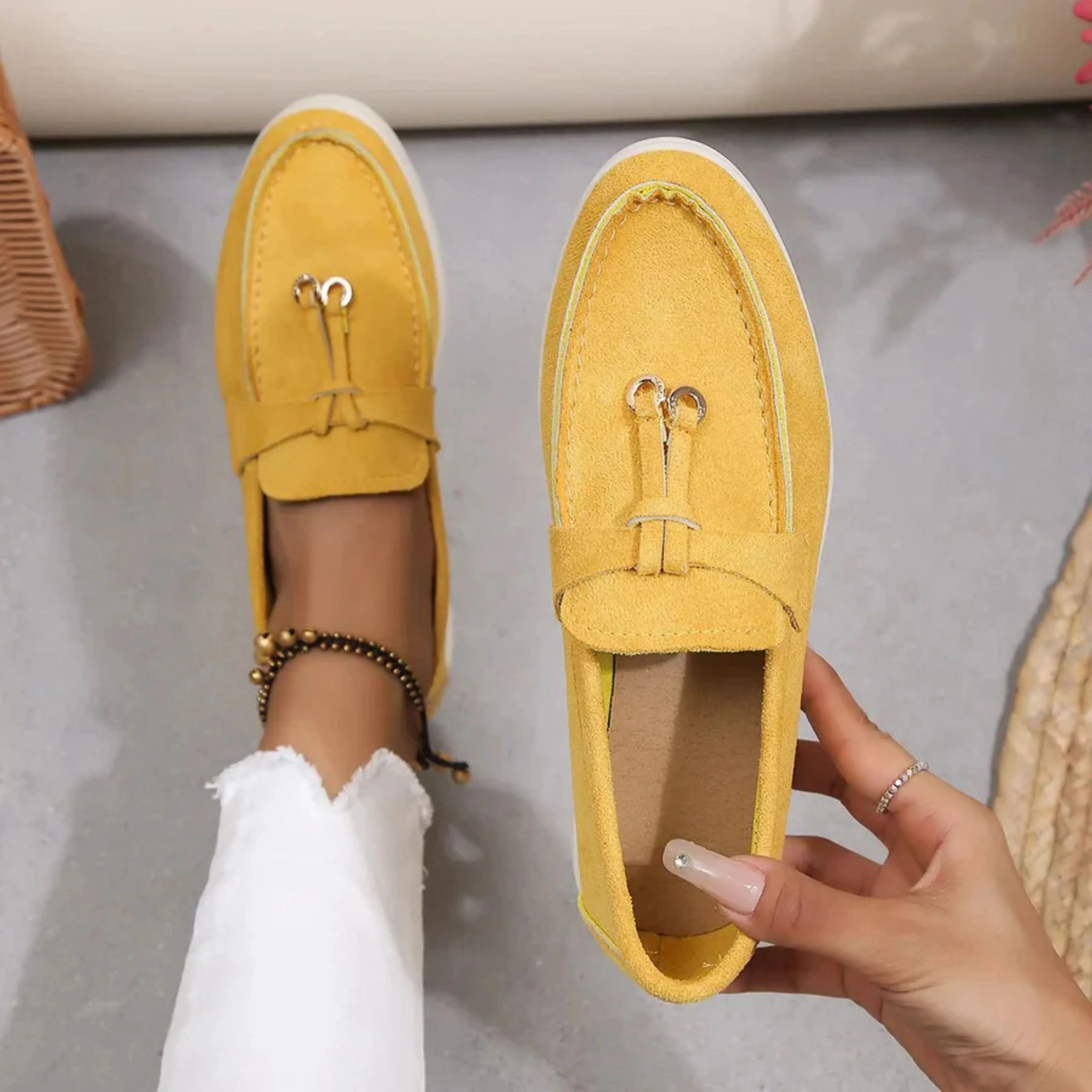 Damen Schuhe | Slipper | Bequem | Wildleder Damen Schuhe | Damen Schuhe Heidi Mode - Image 9