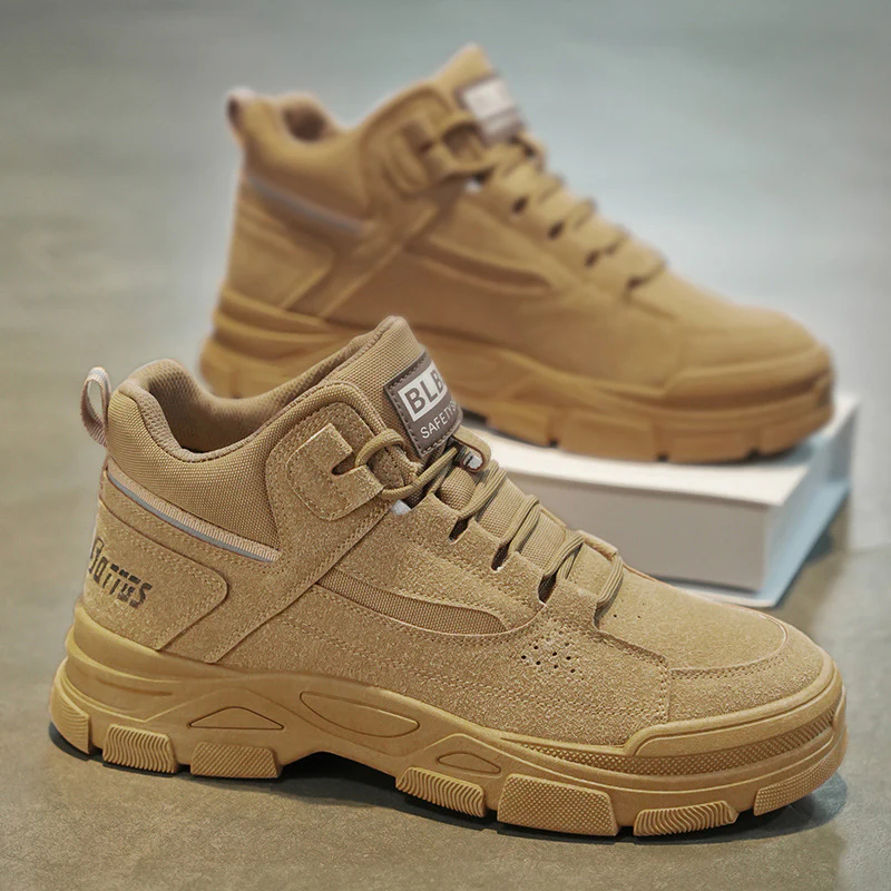 Damen Sicherheits Sneakers mit stabiler Gummisohle und wasserabweisendem Obermaterial Heidi Mode - Image 3
