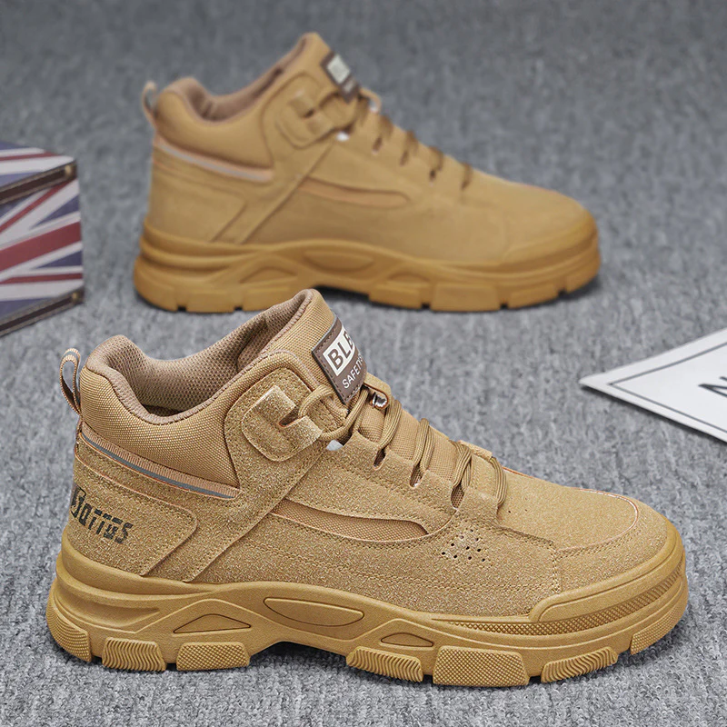 Damen Sicherheits Sneakers mit stabiler Gummisohle und wasserabweisendem Obermaterial Heidi Mode - Image 4
