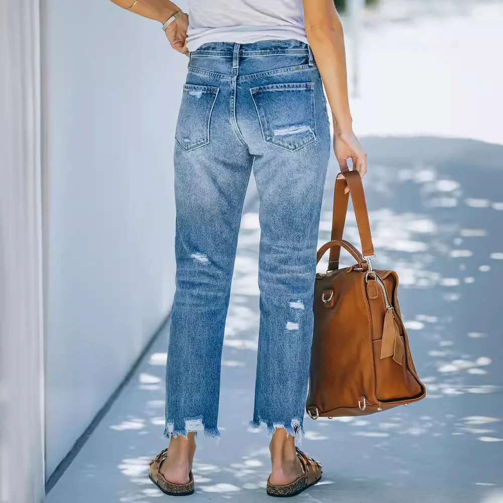 Damen Skinny High-Waist Jeans Heidi-Mode - Image 2