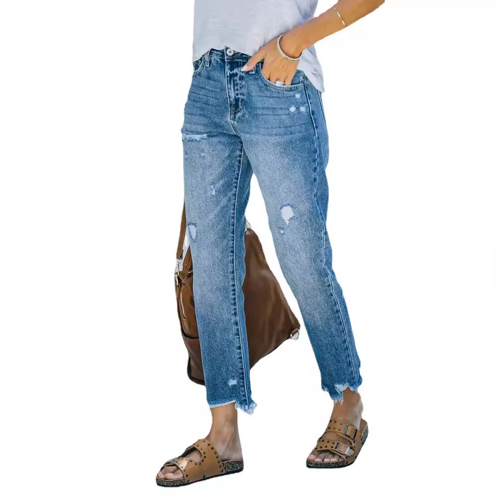 Damen Skinny High-Waist Jeans Heidi-Mode - Image 5
