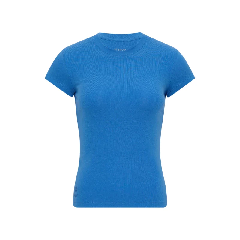 Damen Slim-Fit Sport T-Shirt American Style Kurzarm Baumwolle - Image 11
