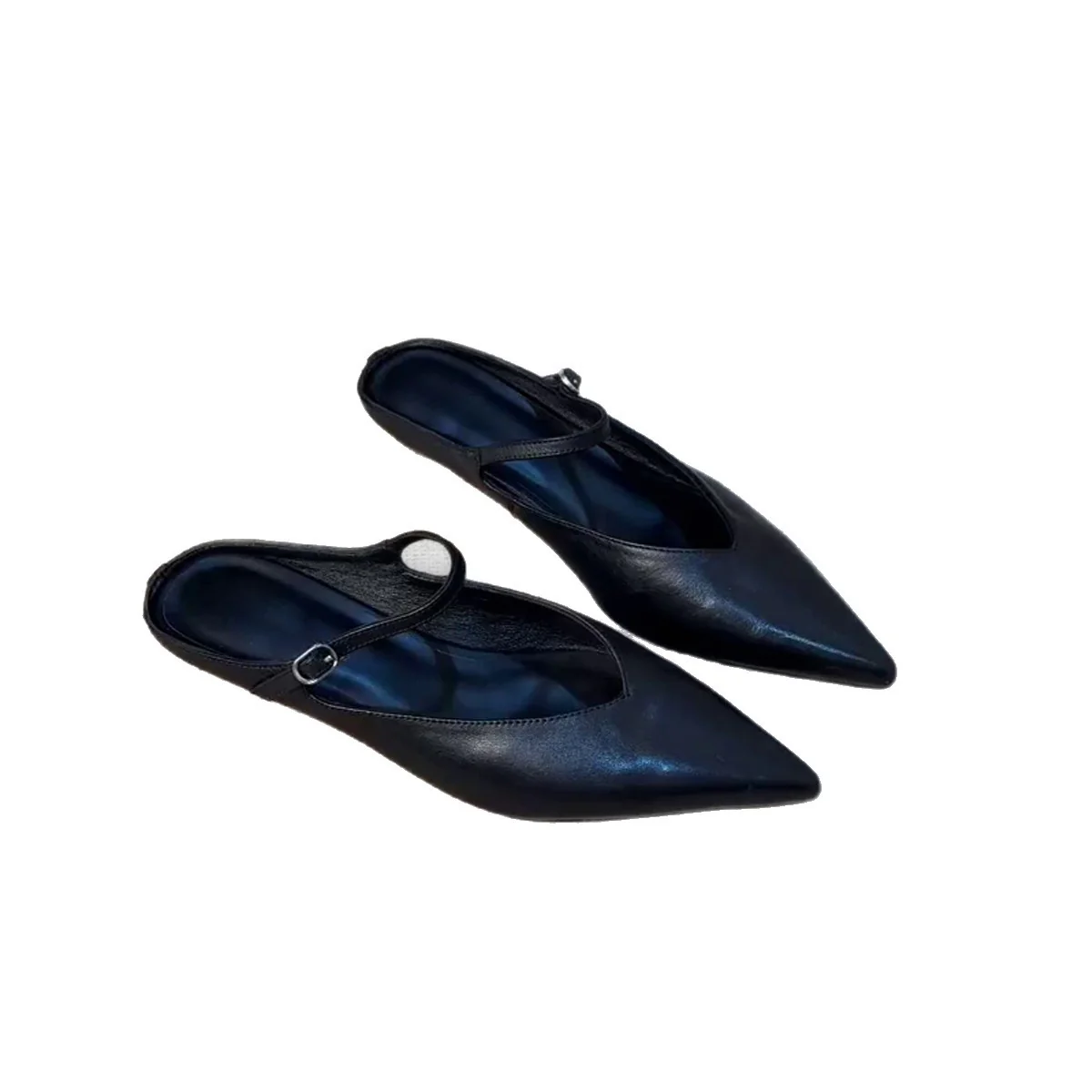 Damen Slingback Ballerinas mit eleganter Spitze und verstellbarem Riemen Heidi Mode - Image 5