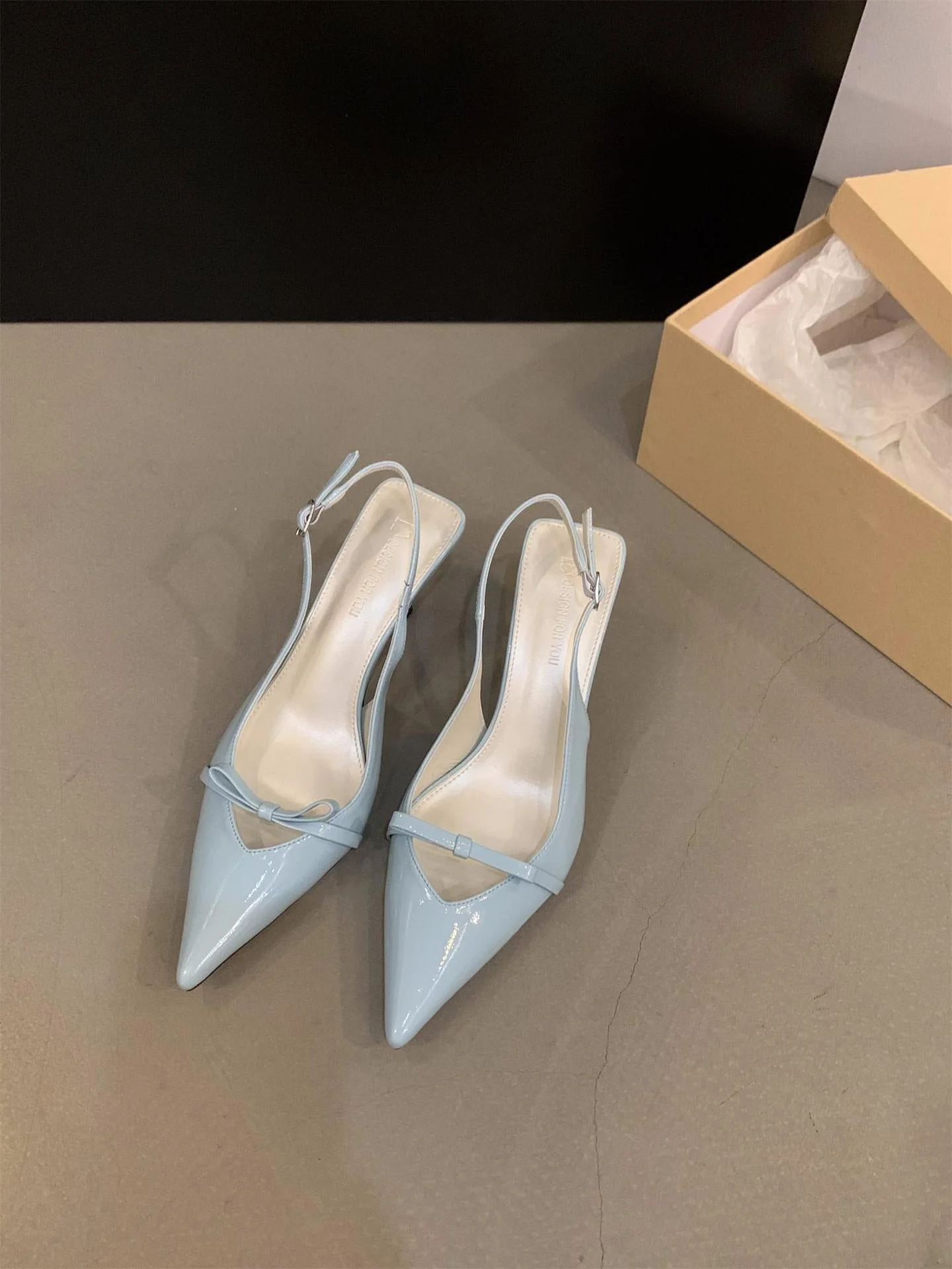 Damen Slingback Pumps mit Elegantem Schnitt und Feinem Riemchen Heidi-Mode - Image 6