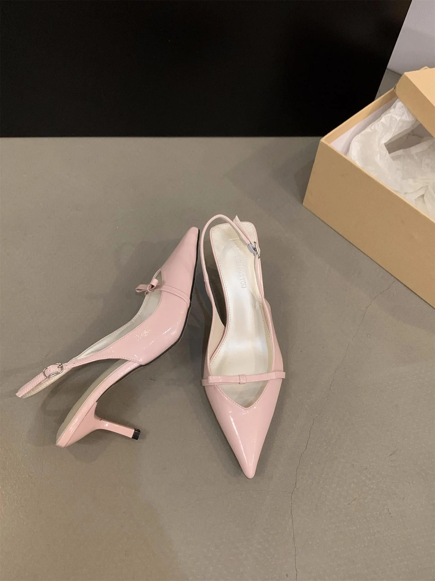 Damen Slingback Pumps mit Elegantem Schnitt und Feinem Riemchen Heidi-Mode - Image 9