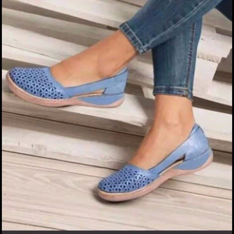 Damen Slip-On Clogs mit atmungsaktiver Lochmuster-Oberfläche Heidi Mode - Image 10