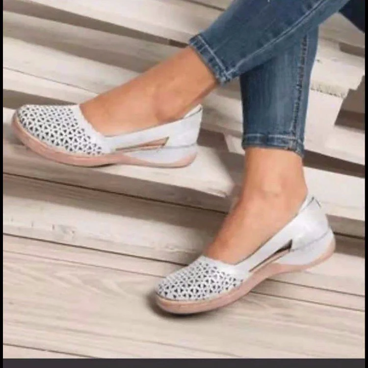 Damen Slip-On Clogs mit atmungsaktiver Lochmuster-Oberfläche Heidi Mode - Image 3