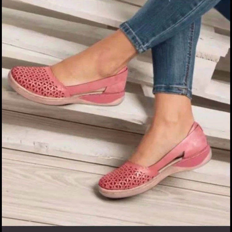 Damen Slip-On Clogs mit atmungsaktiver Lochmuster-Oberfläche Heidi Mode - Image 6