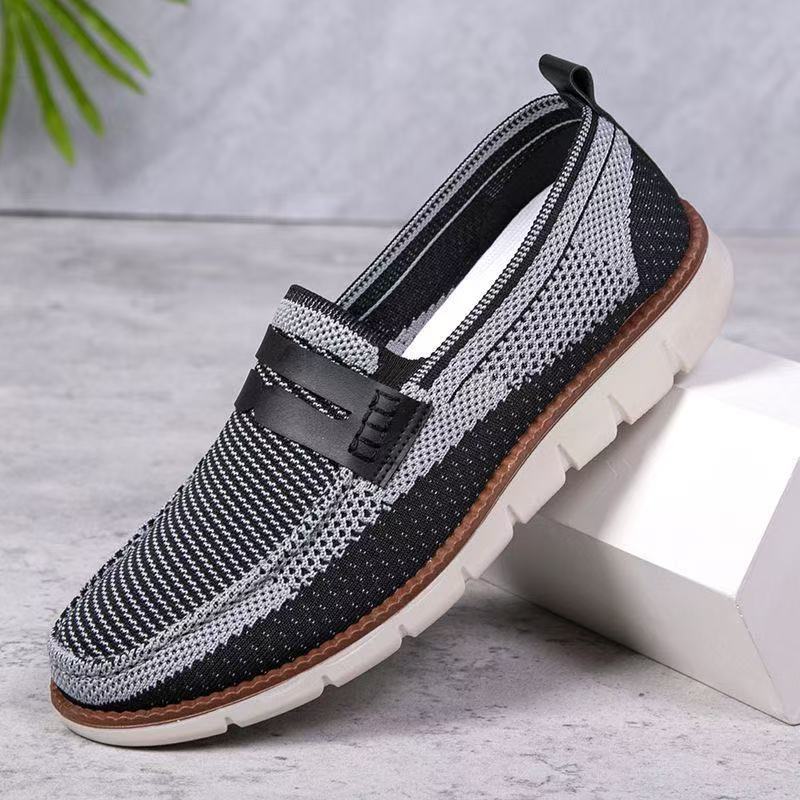 Damen Slip-On Freizeit-Schuhe mit atmungsaktivem Mesh-Obermaterial Heidi Mode - Image 7