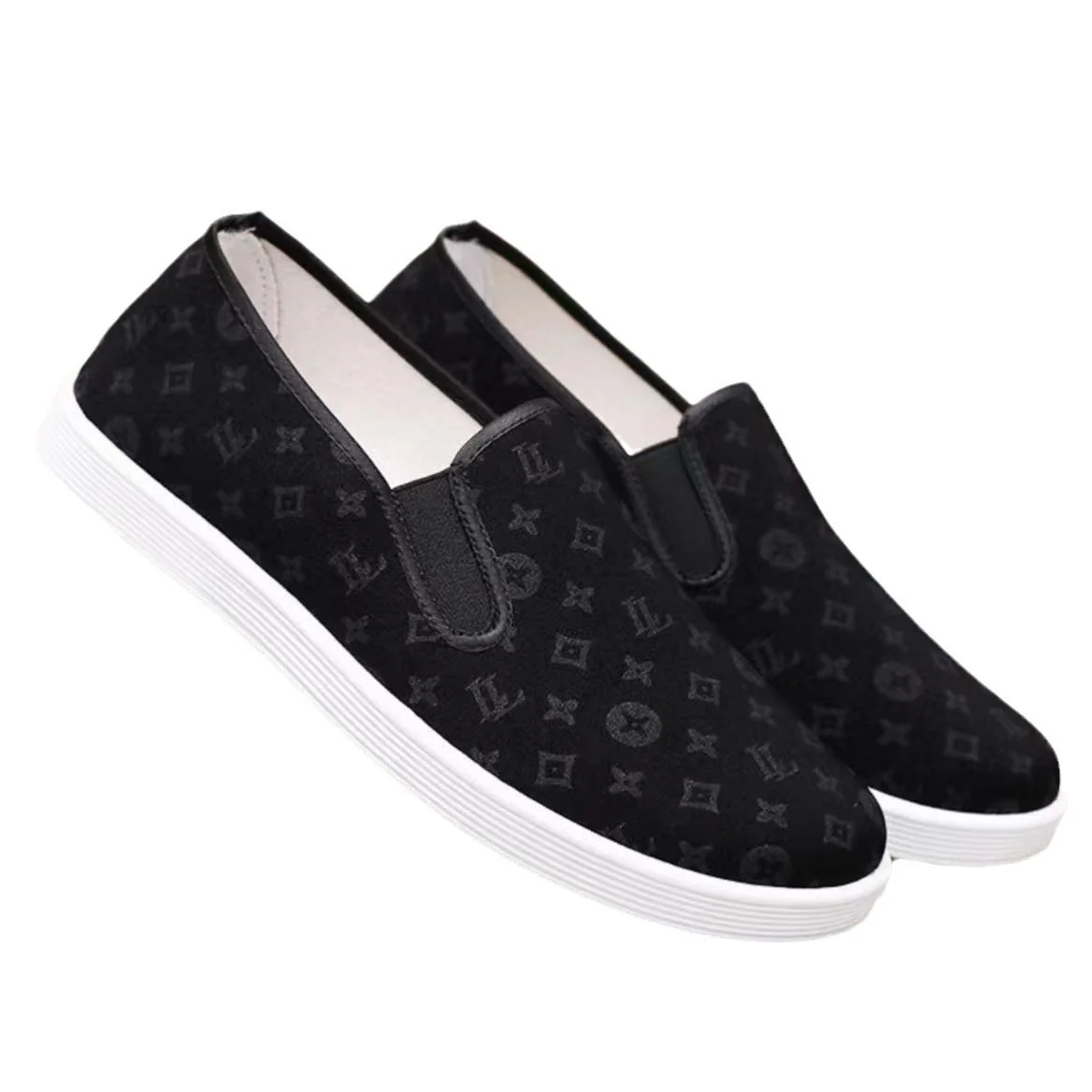 Damen Slip-On Freizeit-Schuhe mit elastischen Einsätzen Heidi Mode - Image 5