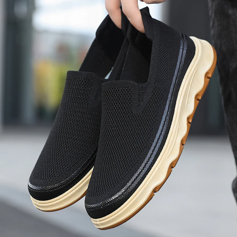 Damen Slip-On Freizeitschuhe mit atmungsaktivem Obermaterial und rutschfester Sohle Heidi Mode - Image 8
