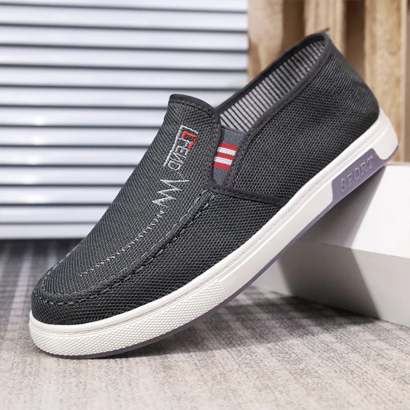 Damen Slip-On Freizeitschuhe mit atmungsaktivem Obermaterial und rutschfester Sohle Heidi Mode - Image 2