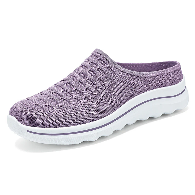 Damen slip-on Freizeitschuhe mit atmungsaktivem Strick-Obermaterial Heidi Mode - Image 4