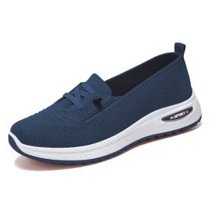 Damen Slip-On Freizeitschuhe mit atmungsaktivem Strickdesign Heidi Mode - Image 3
