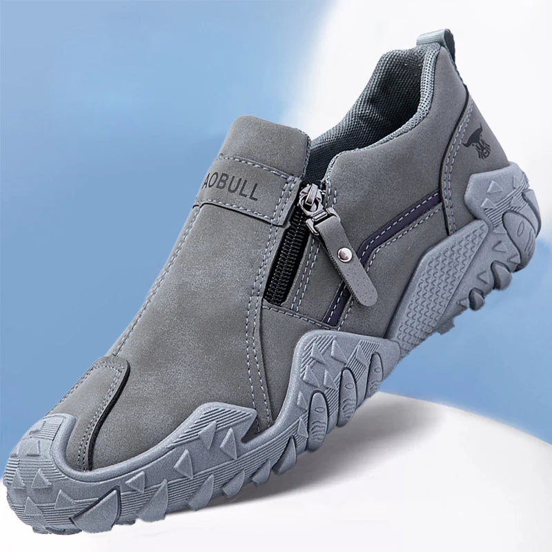 Damen Slip-On Freizeitschuhe mit rutschfester Sohle und praktischem Reißverschluss Heidi Mode - Image 3