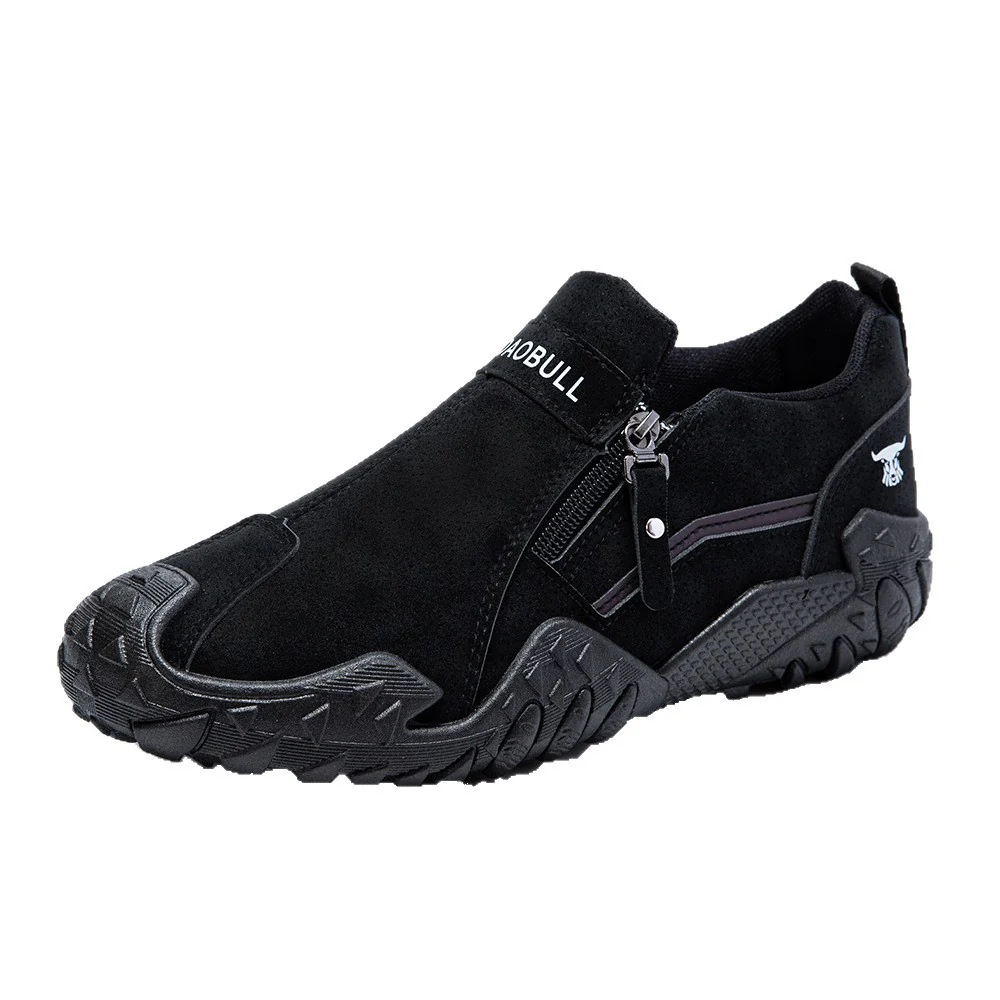Damen Slip-On Freizeitschuhe mit rutschfester Sohle und praktischem Reißverschluss Heidi Mode - Image 5