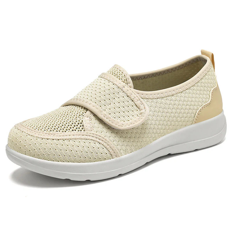 Damen Slip-On Gesundheitsschuhe mit flexiblem Klettverschluss Heidi Mode - Image 6