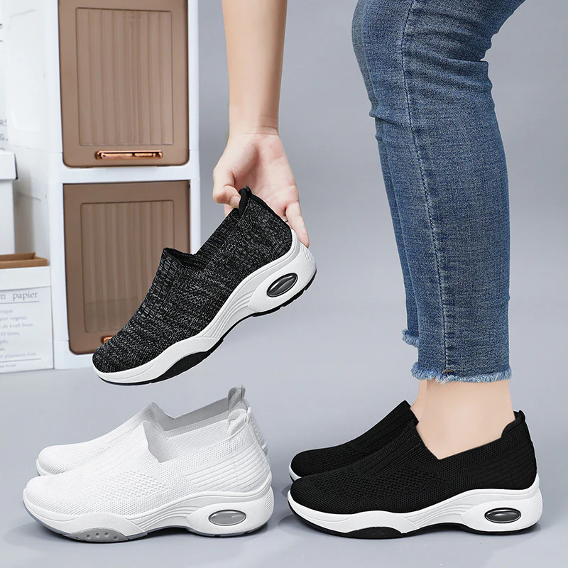 Damen Slip-On Laufschuhe mit dämpfender Sohle Heidi Mode - Image 3