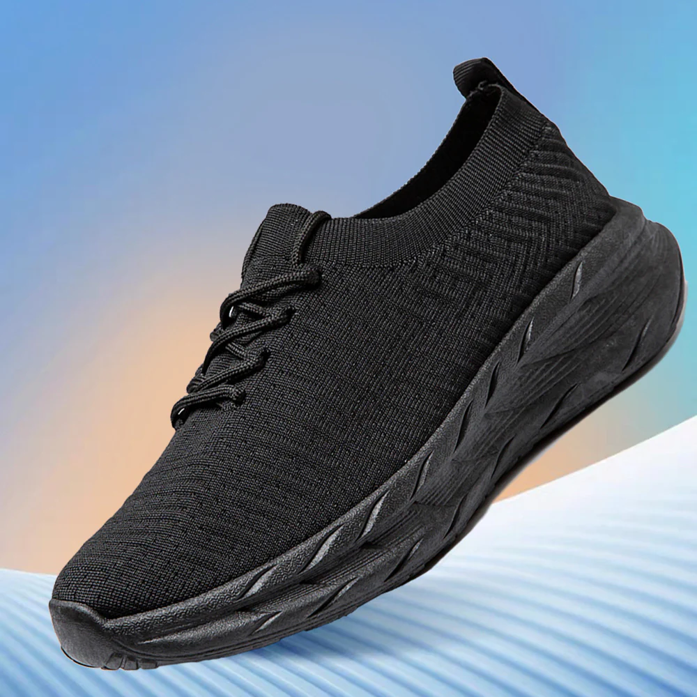 Damen Slip-On Laufschuhe mit flexiblem Strickoberteil und rutschfester Sohle Heidi Mode - Image 6