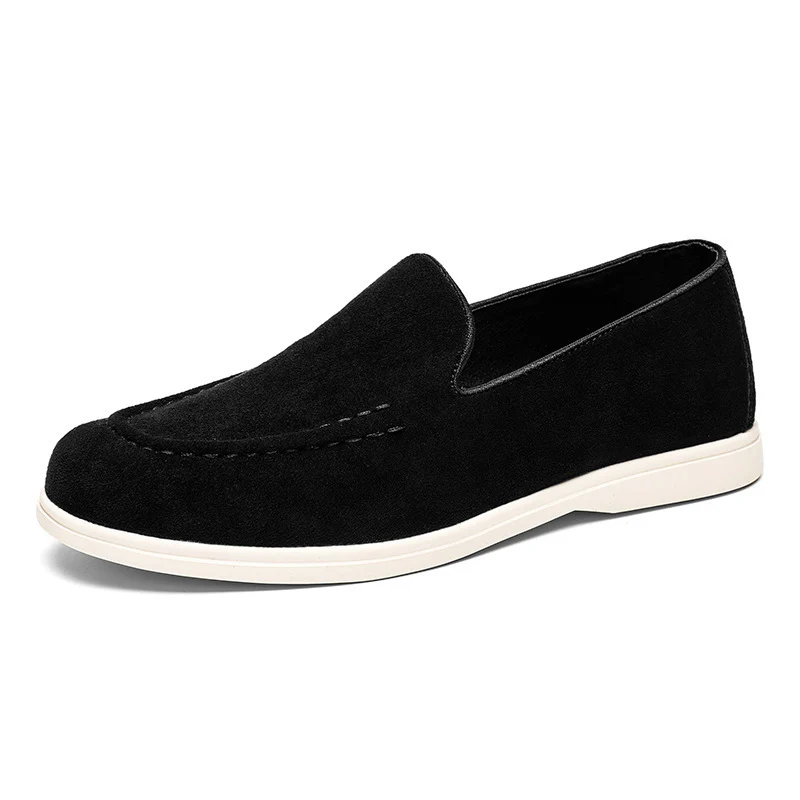 Damen Slip-On Mokassins aus weichem Wildleder Heidi Mode - Image 5