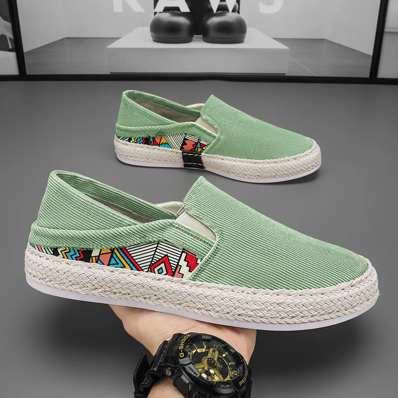 Damen Slip-On Schuhe aus strapazierfähigem Canvas Heidi Mode - Image 4