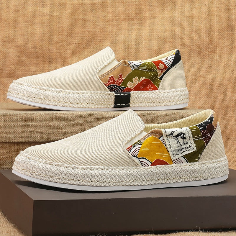 Damen Slip-On Schuhe mit buntem Design und rutschfester Sohle Heidi Mode - Image 3