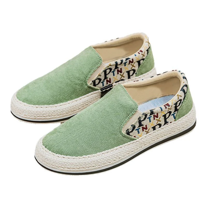 Damen Slip-On Schuhe mit stilvoller Textil-Oberfläche und elastischem Einschlupf Heidi Mode - Image 5