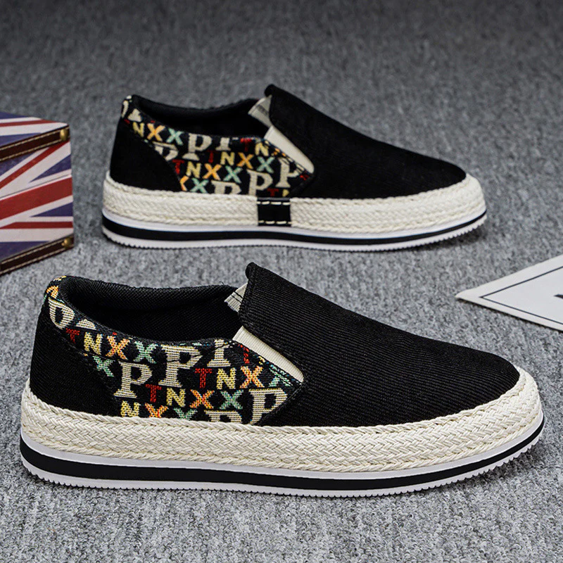 Damen Slip-On Schuhe mit stilvoller Textil-Oberfläche und elastischem Einschlupf Heidi Mode - Image 6