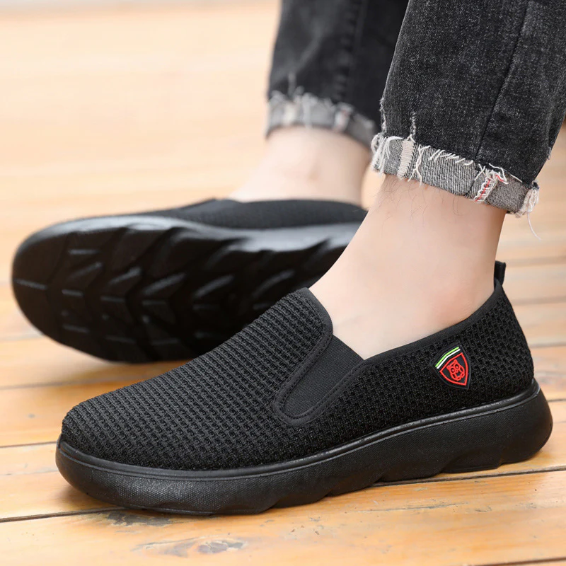 Damen Slip-On Sneakers aus atmungsaktivem Mesh mit komfortabler Dämpfung Heidi Mode - Image 3