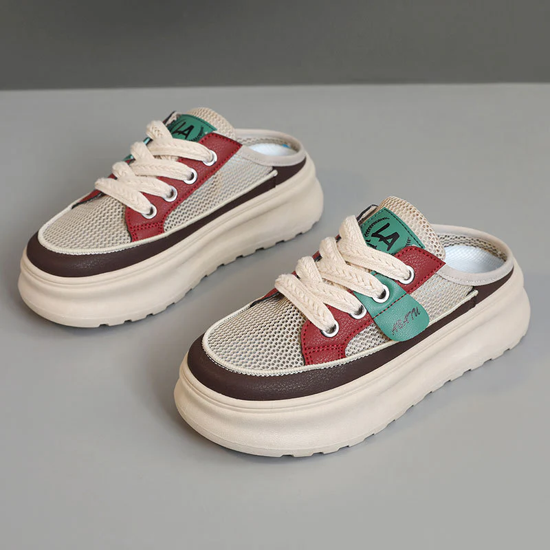 Damen Slip-On Sneakers mit atmungsaktivem Mesh-Obermaterial und modischem Design Heidi Mode - Image 6
