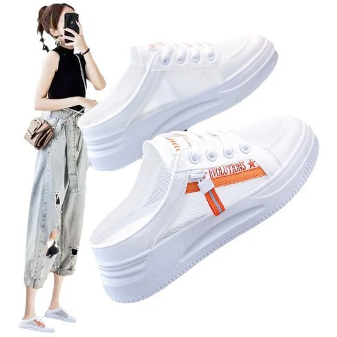 Damen Slip-On Sneakers mit atmungsaktiver Mesh-Konstruktion und komfortabler Sohle Heidi Mode - Image 5