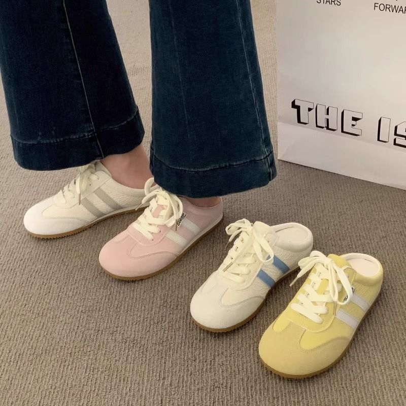 Damen Slip-On Sneakers mit leichtem Design und praktischer Schnürung Heidi Mode
