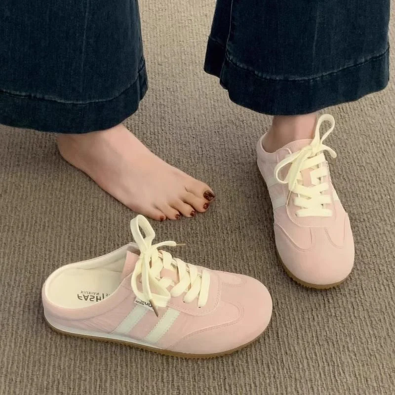 Damen Slip-On Sneakers mit leichtem Design und praktischer Schnürung Heidi Mode - Image 3