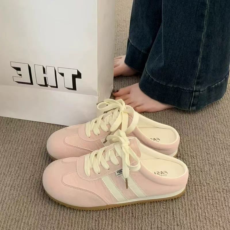 Damen Slip-On Sneakers mit leichtem Design und praktischer Schnürung Heidi Mode - Image 4