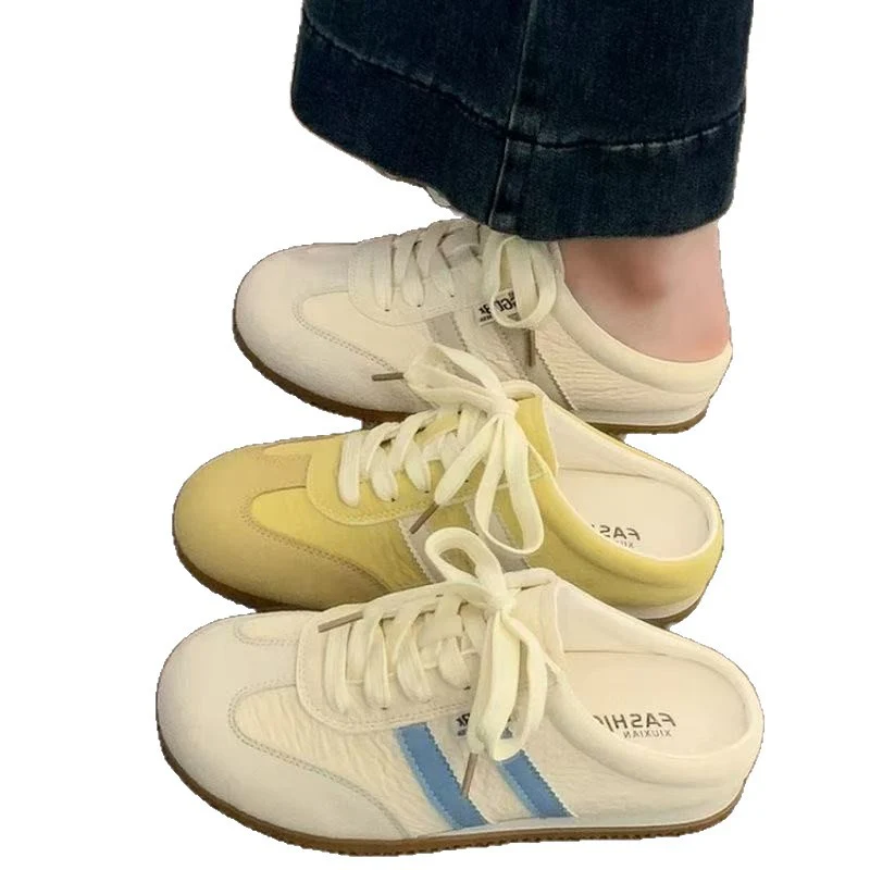 Damen Slip-On Sneakers mit leichtem Design und praktischer Schnürung Heidi Mode - Image 5