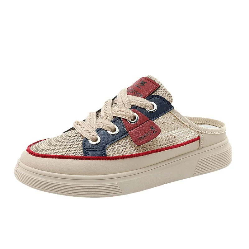 Damen Slip-On Sneakers mit luftdurchlässigem Obermaterial und flexibel rutschfester Sohle Heidi Mode - Image 5
