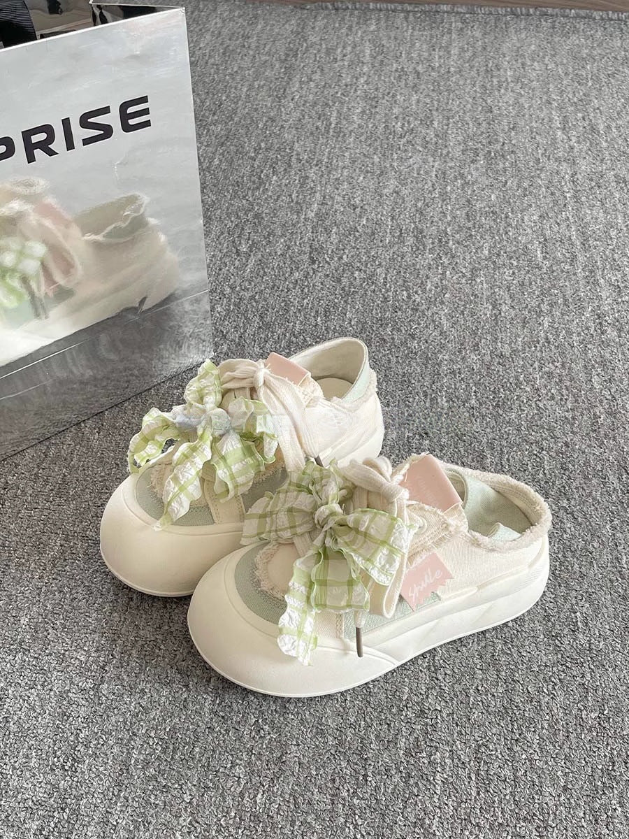 Damen Sneaker mit 3D-Rüschen-Design und atmungsaktivem Obermaterial Heidi Mode - Image 7