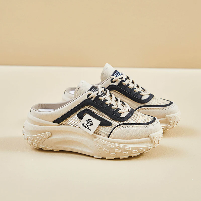 Damen Sneaker mit atmungsaktivem Mesh-Obermaterial und flexibler Laufsohle Heidi Mode - Image 6