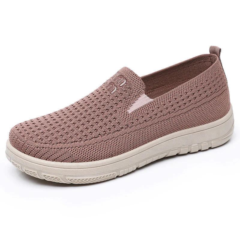 Damen Sneaker mit atmungsaktivem Strickdesign und flexiblem Fußbett Heidi Mode - Image 5